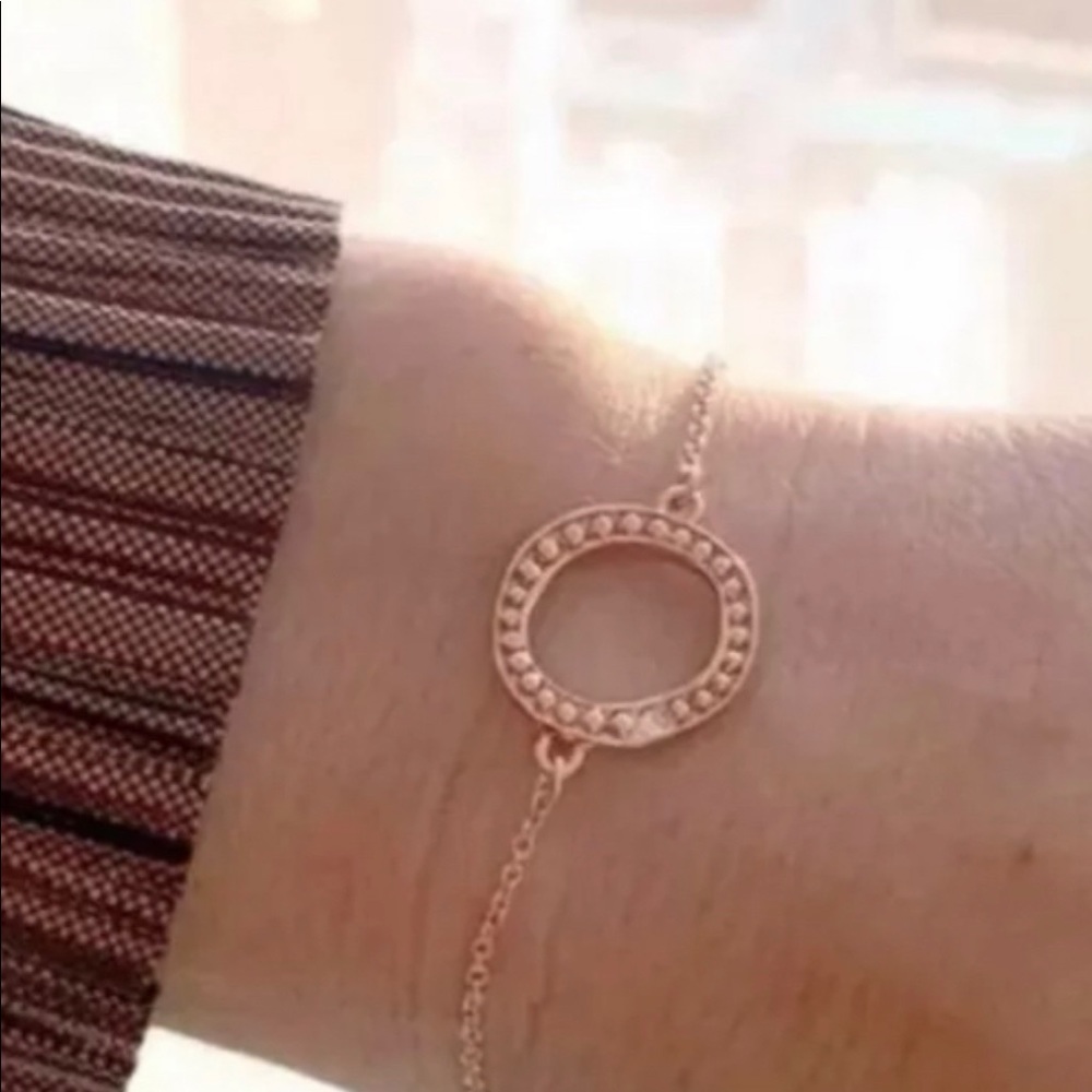 Adore Swarovski crystal rose gold bracelet